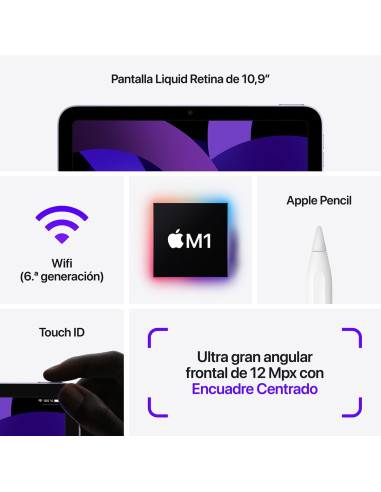 Apple iPad Air (2022) Wi-Fi (5ª Generación)