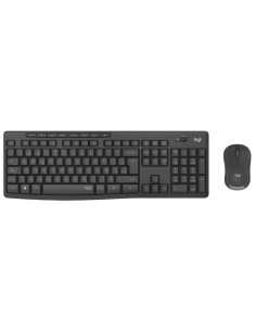 Combo de teclado + ratón inalámbricos Logitech MK295 Grafito