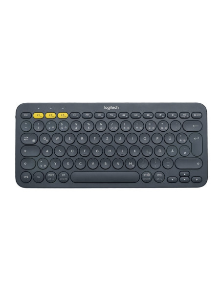 Teclado Bluetooth multidispositivo Logitech K380 negro