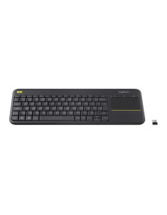 Teclado Smart TV Logitech K400 Plus Inalámbrico Negro