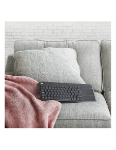 Teclado Smart TV Logitech K400 Plus Inalámbrico Negro 2