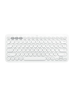 Teclado Bluetooth multidispositivo Logitech K380 blanco