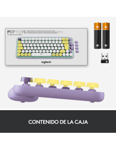 Teclado inalámbrico Logitech POP KEYS Daydream 2