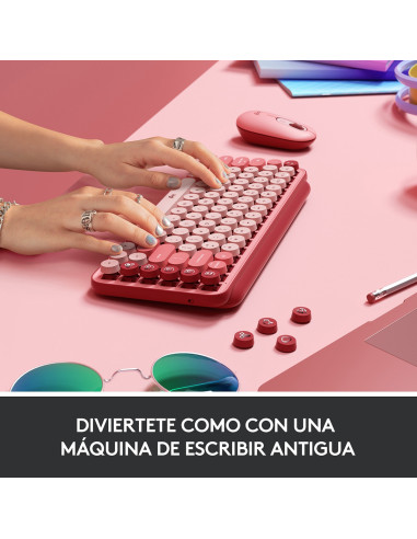Teclado inalámbrico Logitech POP KEYS Heartbreaker