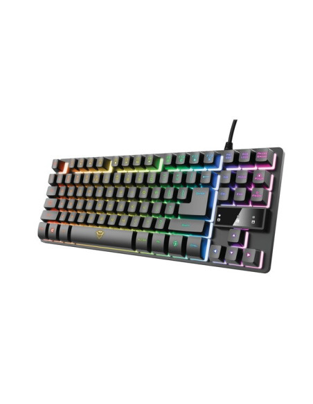 Teclado Gaming Trust GXT 833 Thado con iluminación TKL