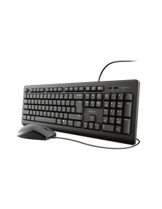 Pack de teclado y ratón con cable Trust Primo
