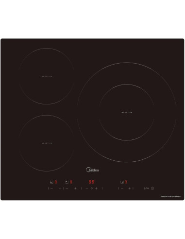 Induccion Midea MIH740T467K0 3 Zonas 60cm 32cm