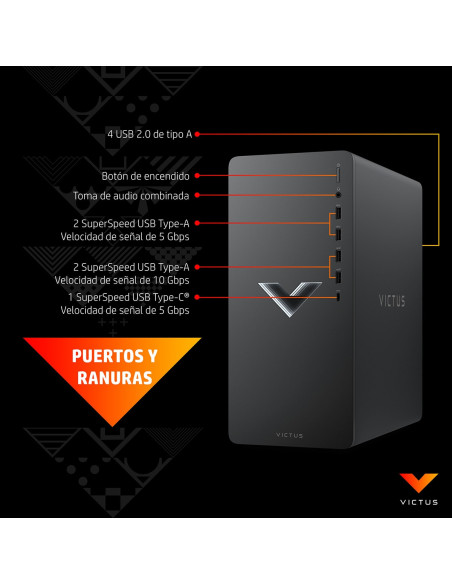 Sobremesa Gaming HP Victus TG02-0138ns