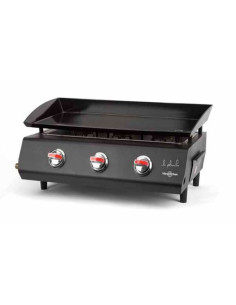 Plancha Gas Vitrokitchen PG330NB 3 Quemadores 7.