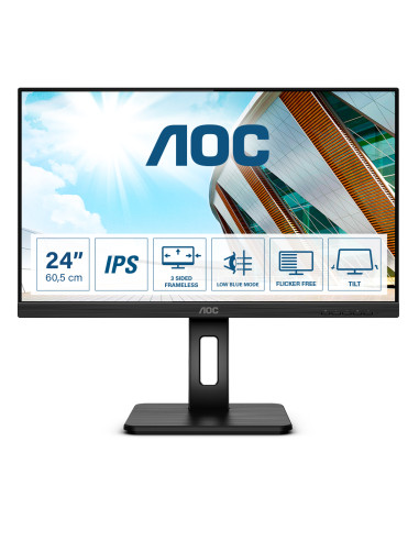 P2 24P2Q LED display 605 cm (23.8) 1920 x 1080 Pixeles Full HD Negro