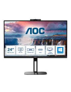 V5 24V5CWBK pantalla para PC 605 cm (23.8) 1920 x 1080 Pixeles Full HD LED Negro