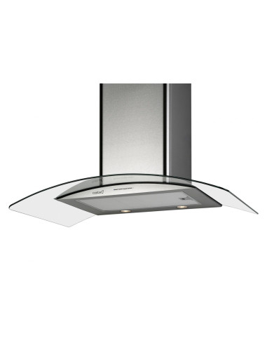 Campana Decorativa Cata GAMMA900 Inox-Cristal