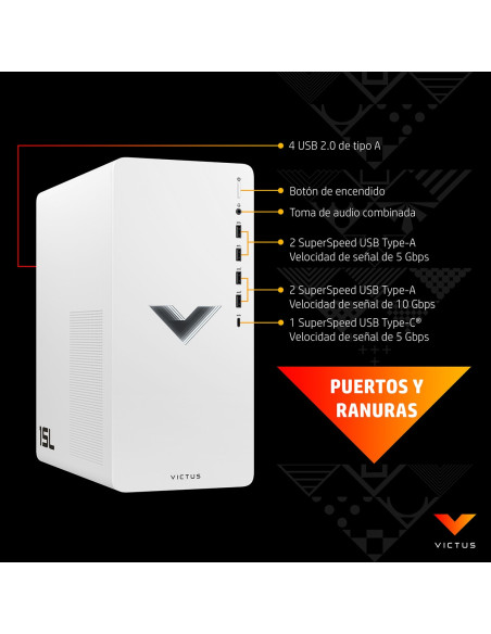 Sobremesa Gaming HP Victus TG02-0147ns