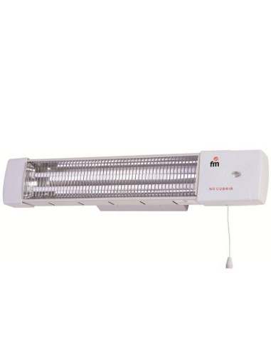 Estufa de Cuarzo FM 1502C de colgar 1200w 2 barra