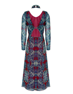 Vestido Rembrandt Midi Escote Barco 2