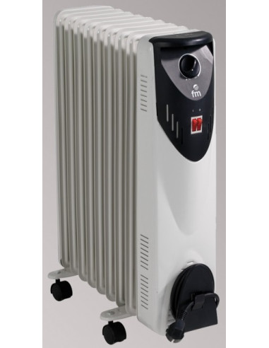 Radiador de Aceite FM RW20 2000w 9 Elementos Hu