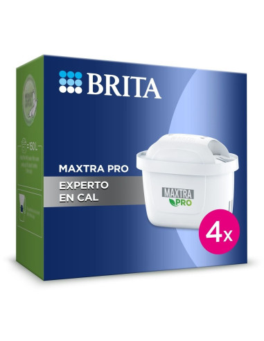 Filtro Brita Pack4 1050823 MxPro Experto CAL 4m