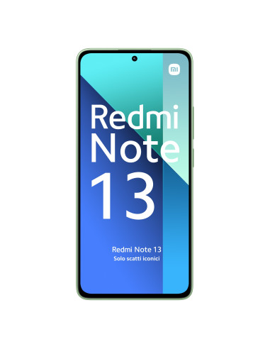 Redmi Note 13 169 cm (6.67) Ranura hibrida Dual SIM Android 13 4G USB Tipo C 8 GB 512 GB 5000 mAh Verde Color menta