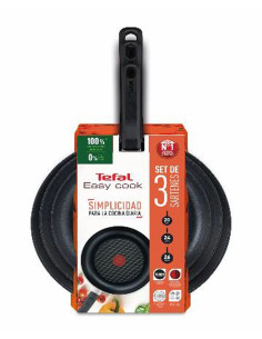 Set santen Tefal C422S3A 3 (202426cm)easy cook