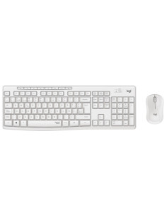 Combo de teclado + ratón inalámbricos Logitech MK295 Blanco