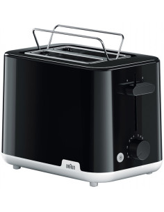 Tostador Braun HT1010BK 2 Ranuras negro