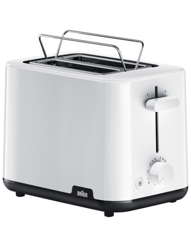 Tostador Braun HT1010WH 2 Ranuras blanco