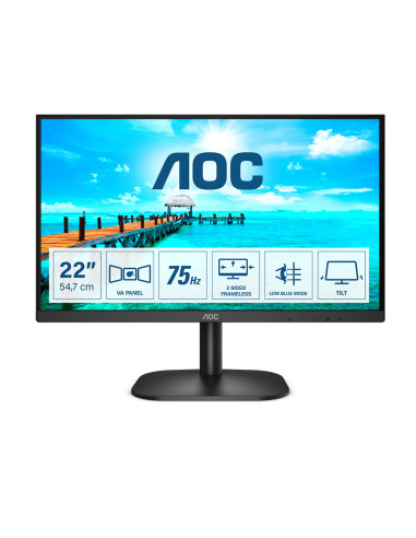 B2 22B2H pantalla para PC 546 cm (21.5) 1920 x 1080 Pixeles Full HD LED Negro