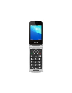 Prince 4G 711 cm (2.8) 130 g Negro Plata Telefono basico