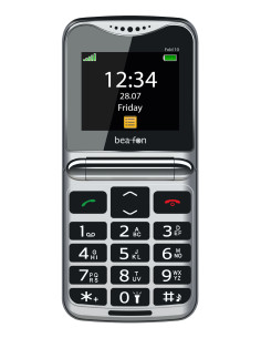 Fold10 559 cm (2.2) 95 g Negro Plata Telefono para personas mayores