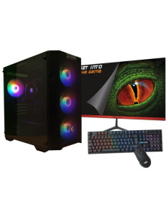 AMD Ryzen 5 4650G16GB1 Tb NVMeMonitor teclado y raton Ordenador GamingPC