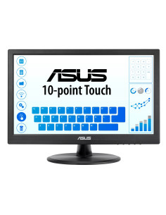 VT168HR pantalla para PC 396 cm (15.6) 1366 x 768 Pixeles WXGA LED Pantalla tactil Negro