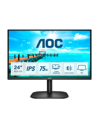 B2 24B2XH pantalla para PC 605 cm (23.8) 1920 x 1080 Pixeles Full HD LED Negro