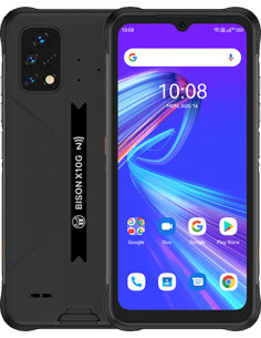 Bison X10G 166 cm (6.53) Ranura hibrida Dual SIM Android 11 4G USB Tipo C 4 GB 64 GB 6150 mAh Negro