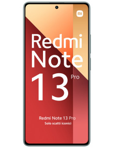 Redmi Note 13 Pro 169 cm (6.67) Ranura hibrida Dual SIM Android 12 4G USB Tipo C 12 GB 512 GB 5000 mAh Verde