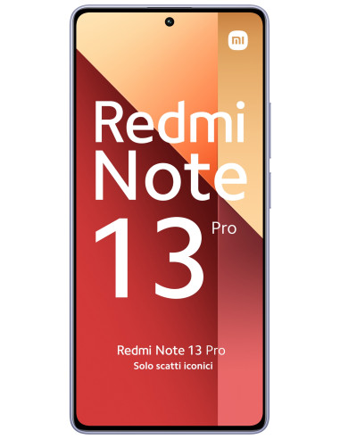 Redmi Note 13 Pro 169 cm (6.67) Ranura hibrida Dual SIM Android 12 4G USB Tipo C 12 GB 512 GB 5000 mAh Lavanda Purpura