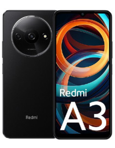 Redmi A3 17 cm (6.71) SIM doble Android 14 4G USB Tipo C 3 GB 64 GB 5000 mAh Negro