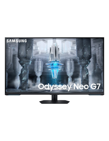 S43CG700NU pantalla para PC 1092 cm (43) 3840 x 2160 Pixeles 4K Ultra HD LED Negro Blanco