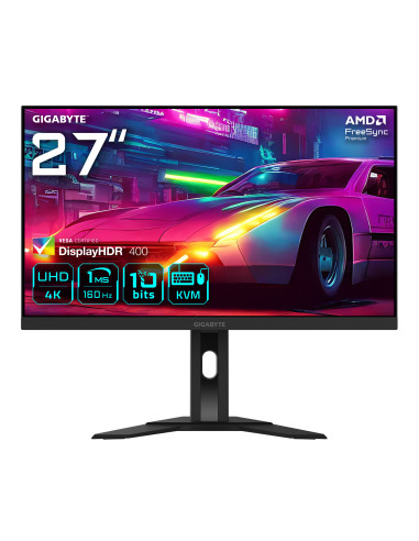 M27UA 27 Monitor de juegos UHD - 3840 x 2160 160Hz 1ms 400 cdm2 FreeSync Premium HDR listo HDMI 2.1 DisplayPort 1.4