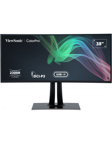 VP3881A pantalla para PC 965 cm (38) 3840 x 1600 Pixeles Quad HD+ LED Negro