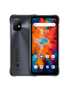 Bison X10 166 cm (6.53) Ranura hibrida Dual SIM Android 11 4G USB Tipo C 4 GB 64 GB 6150 mAh Negro