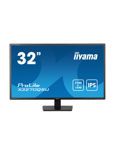 ProLite X3270QSU-B1 pantalla para PC 813 cm (32) 2560 x 1440 Pixeles Wide Quad HD LED Negro