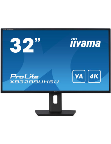 ProLite XB3288UHSU-B5 pantalla para PC 80 cm (31.5) 3840 x 2160 Pixeles 4K Ultra HD LCD Negro