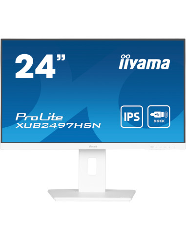 ProLite XUB2497HSN-W2 pantalla para PC 605 cm (23.8) 1920 x 1080 Pixeles Full HD LED Blanco