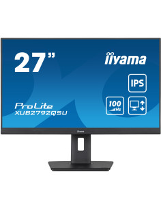 ProLite pantalla para PC 686 cm (27) 2560 x 1440 Pixeles Full HD LED Negro