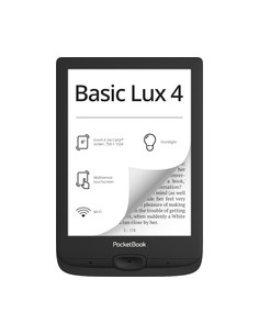 Basic Lux 4 lectore de e-book Pantalla tactil 8 GB Wifi Negro