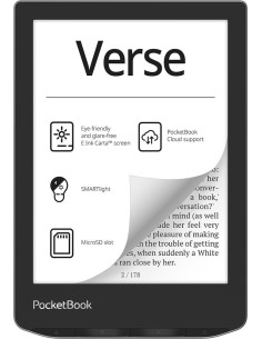 Verse lectore de e-book 8 GB Wifi Negro Plata