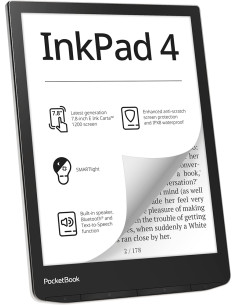 InkPad 4 lectore de e-book Pantalla tactil 32 GB Wifi Negro Plata