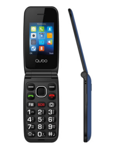 NEO NW 61 cm (2.4) Negro Azul Telefono con camara