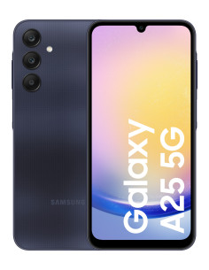 Galaxy A25 5G SM-A256B 165 cm (6.5) SIM doble Android 14 USB Tipo C 6 GB 128 GB 5000 mAh Negro Azul