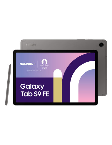 Galaxy Tab S9 FE WiFi Gray 6+128GB Samsung Exynos 277 cm (10.9) 6 GB Wi-Fi 6 (802.11ax) Android 13 Gris